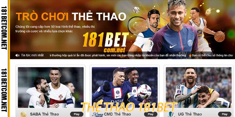 thể thao 181bet